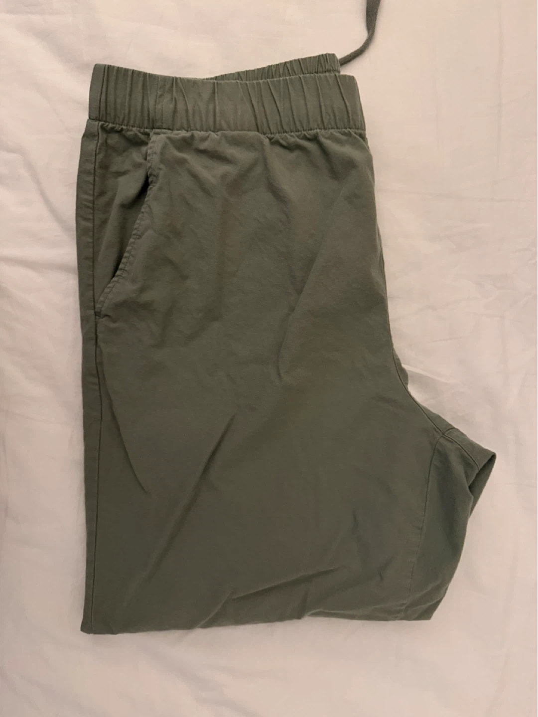 UNIQLO Cotton Relaxed Ankle Pants