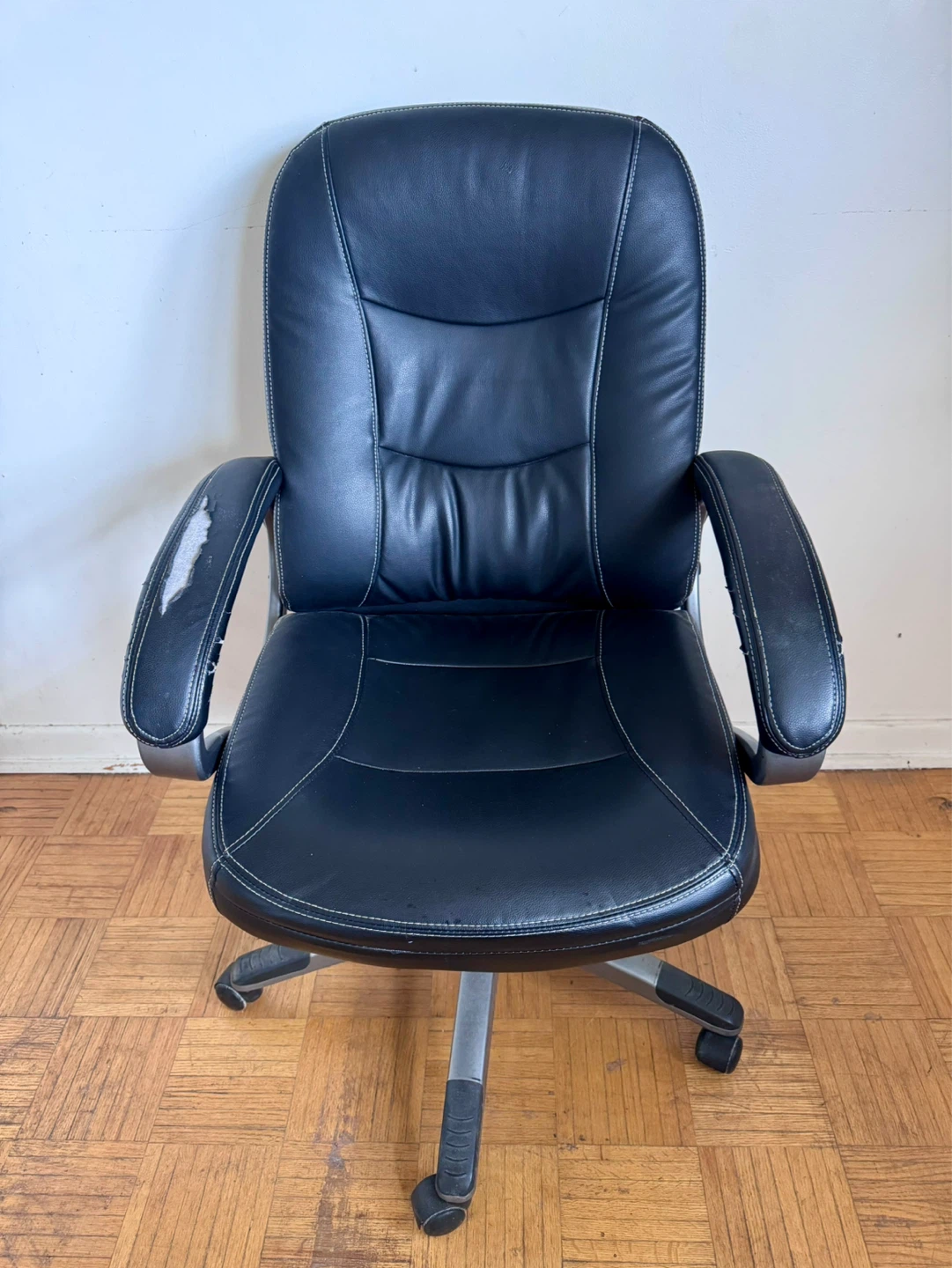 Black Synthetic Office Chair