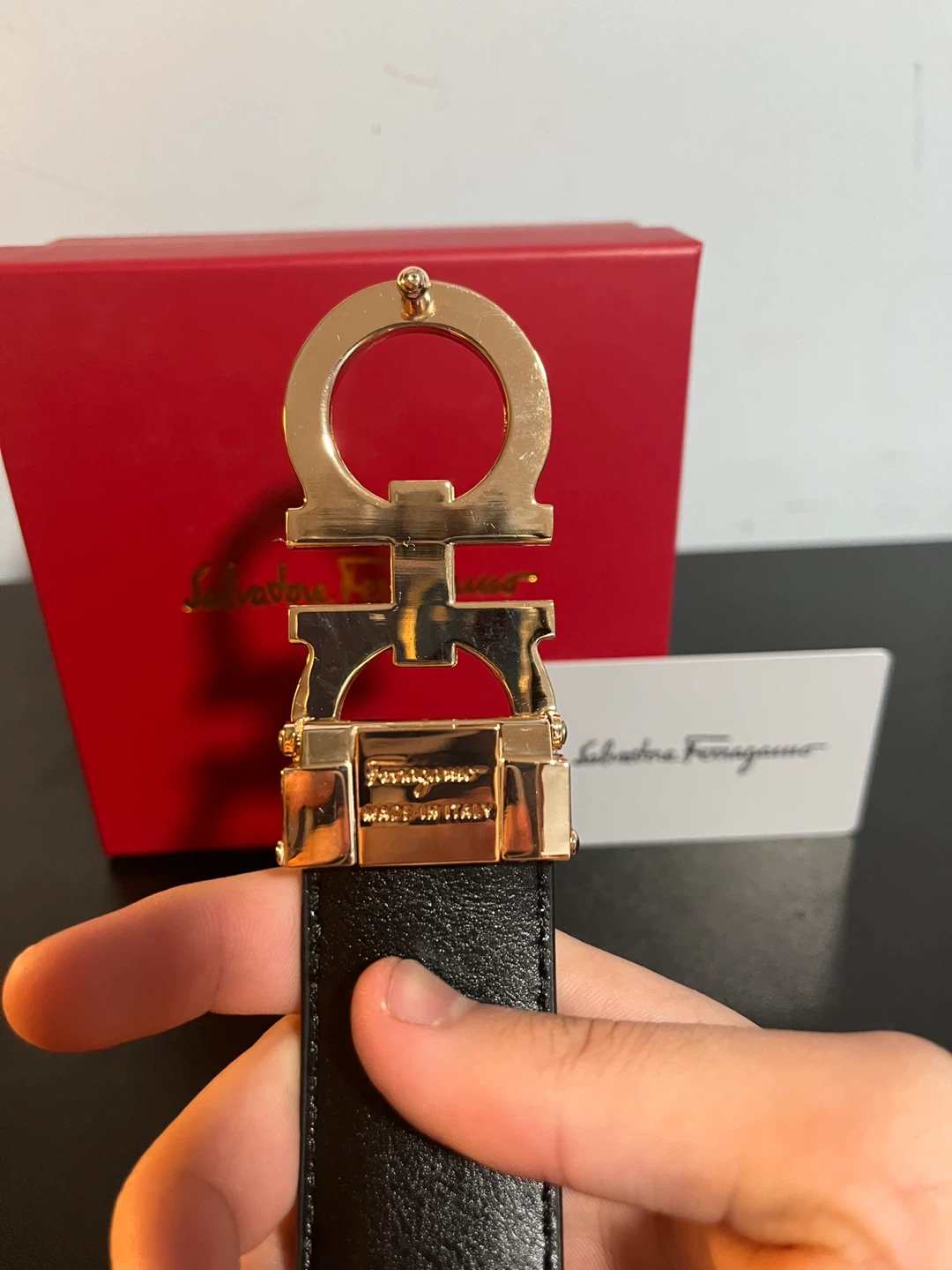 Salvatore Ferragamo Gancini Belt - photo 2