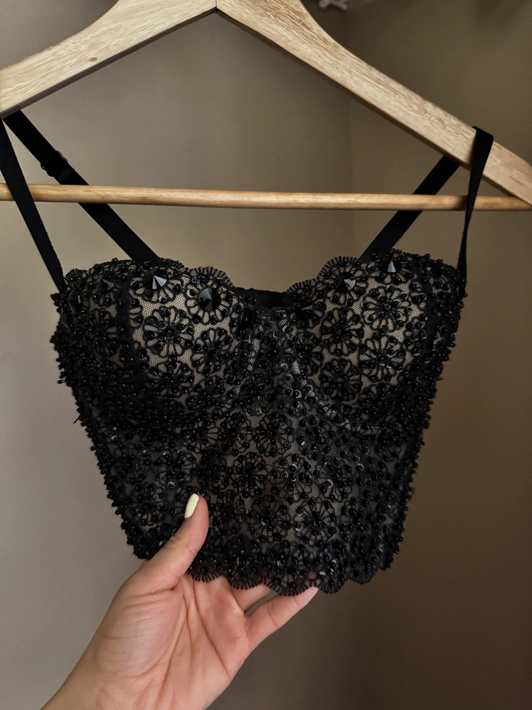 Bebe corset-style top, size XS, $20. - photo 2