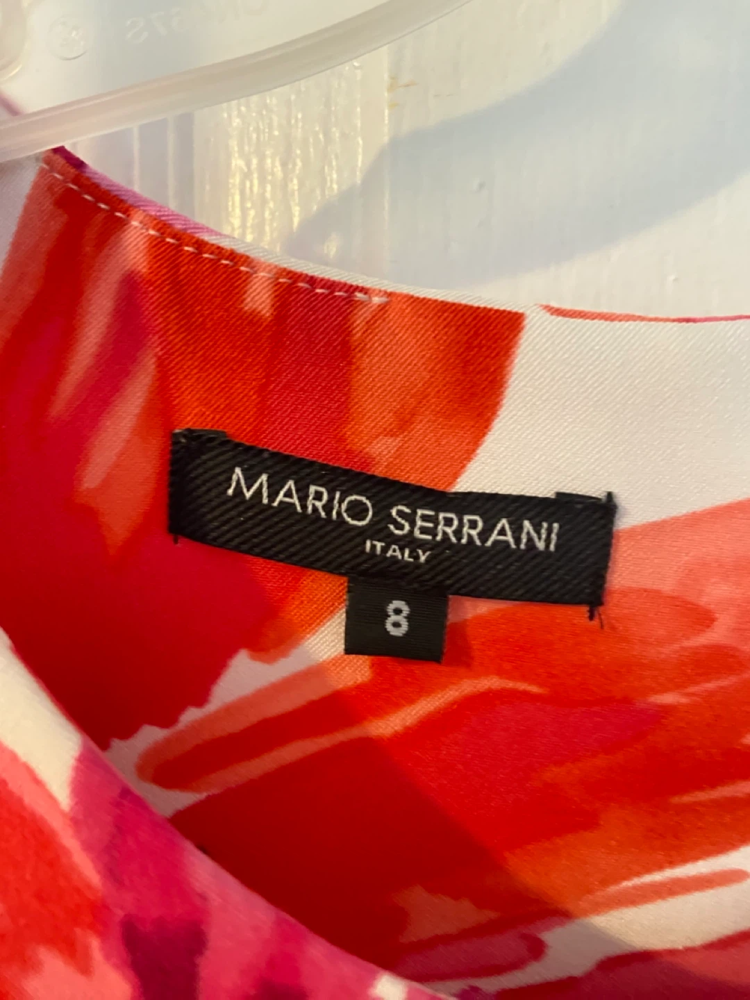 Mario Serrani Floral Sleeveless Dress Size 8 - photo 2