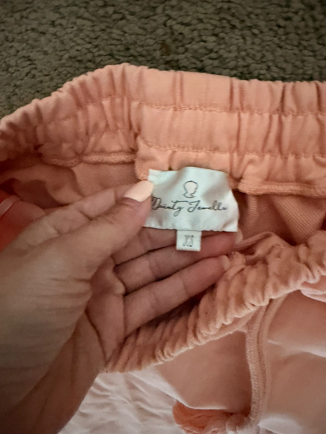 Dirty Janelle Pink Hoodie & Skirt Set XS - photo 2