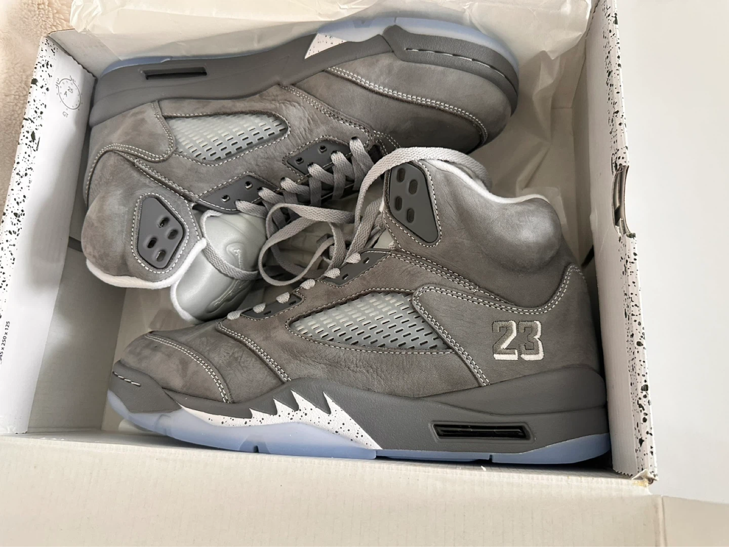 Air Jordan 5 Retro | Wolf Grey - photo 2