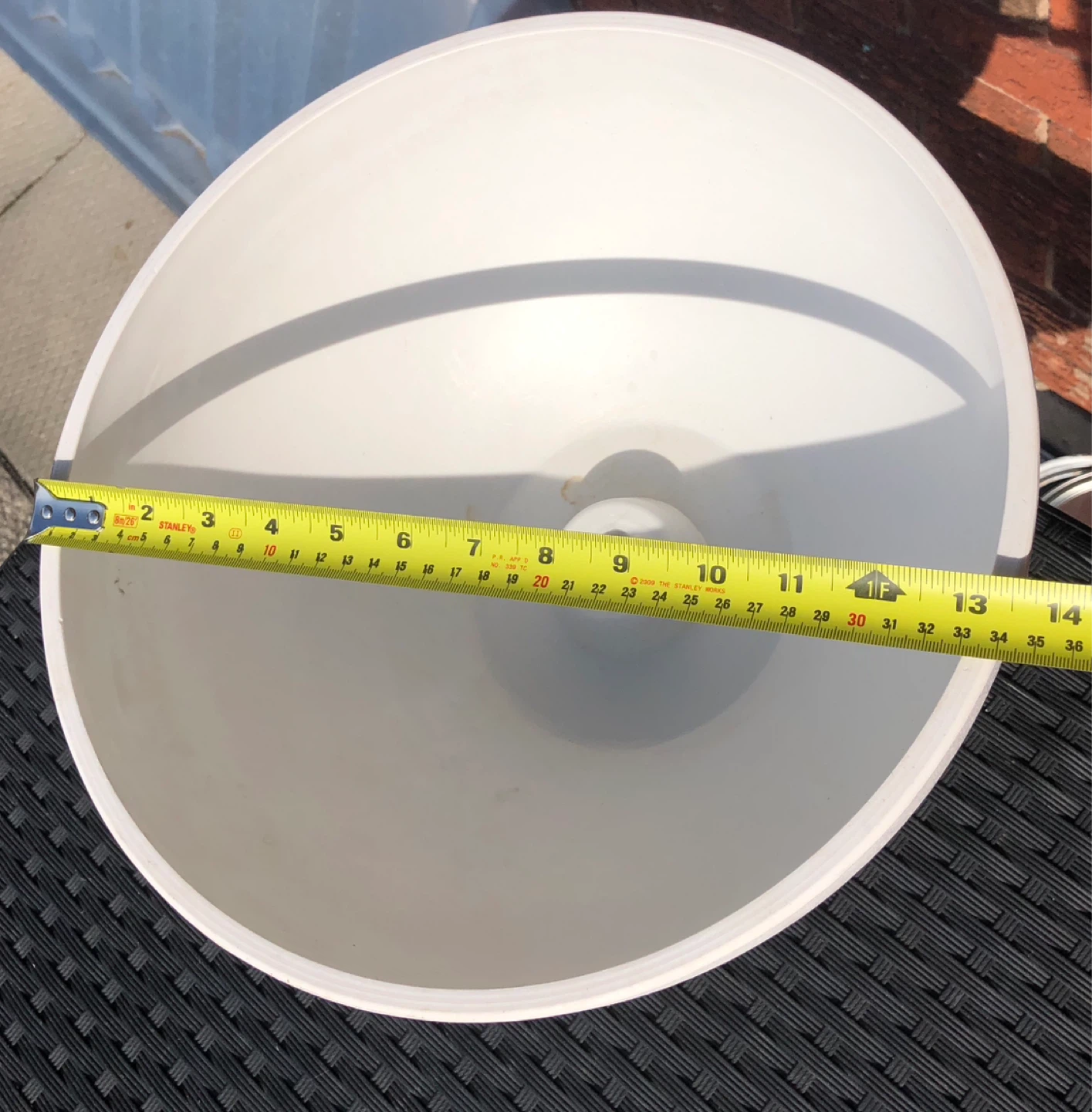 White Round Planters (Set of 2) - photo 3