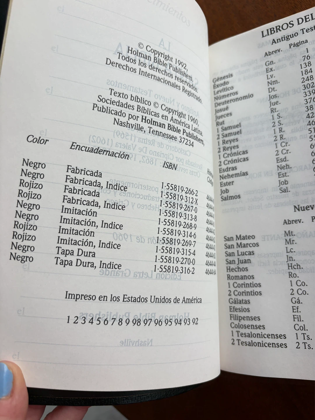 NEW Leather Spanish Bible Reina-Valera Edición Letra Grande - photo 4