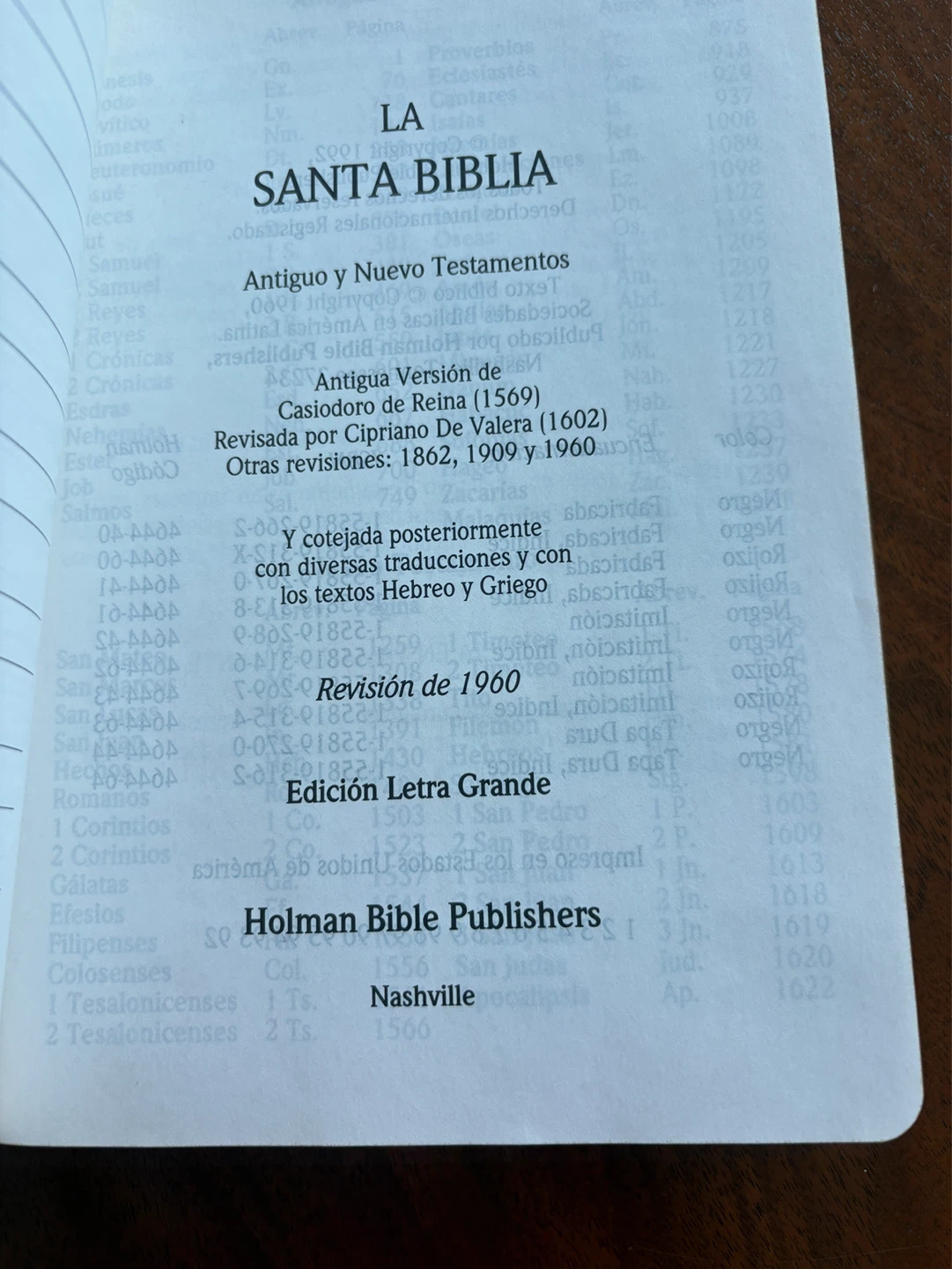 NEW Leather Spanish Bible Reina-Valera Edición Letra Grande - photo 3