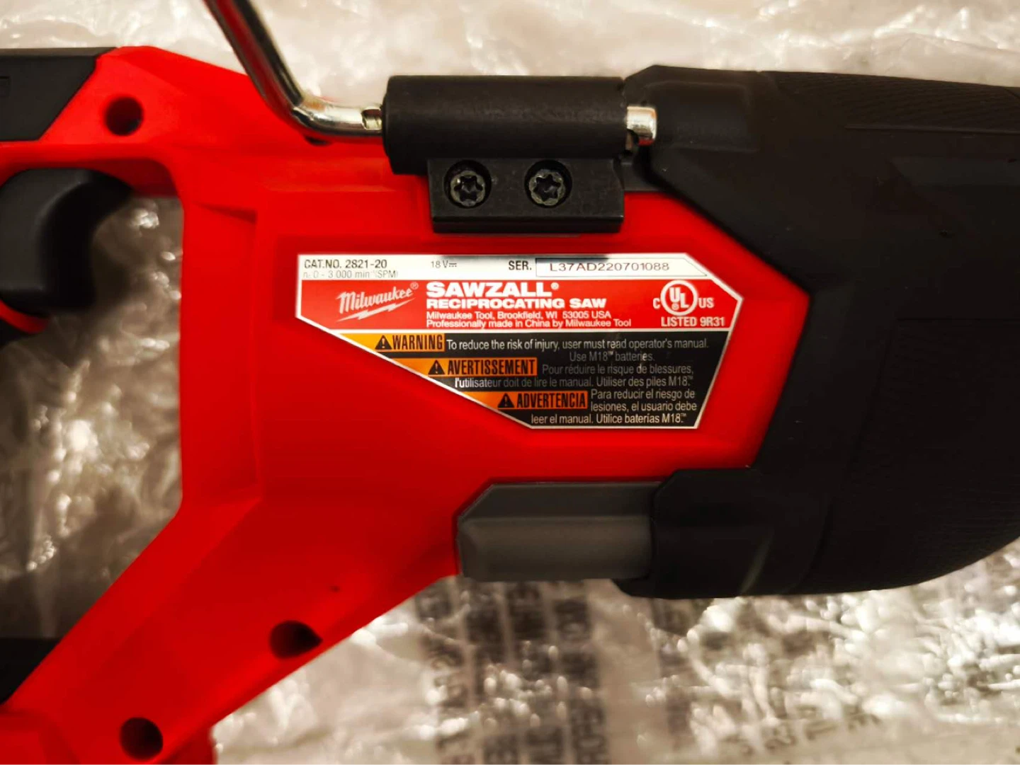 Milwaukee M18 FUEL Gen-2 18V Cordless Reciprocating Saw - photo 2