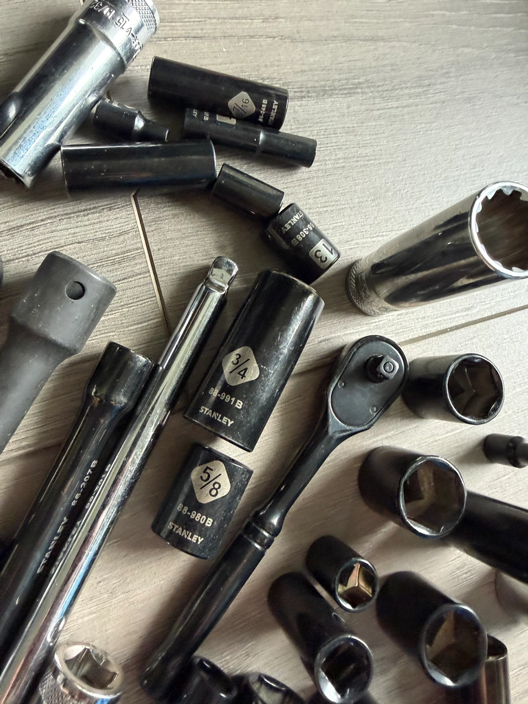Stanley Socket Set and Ratchet - photo 5