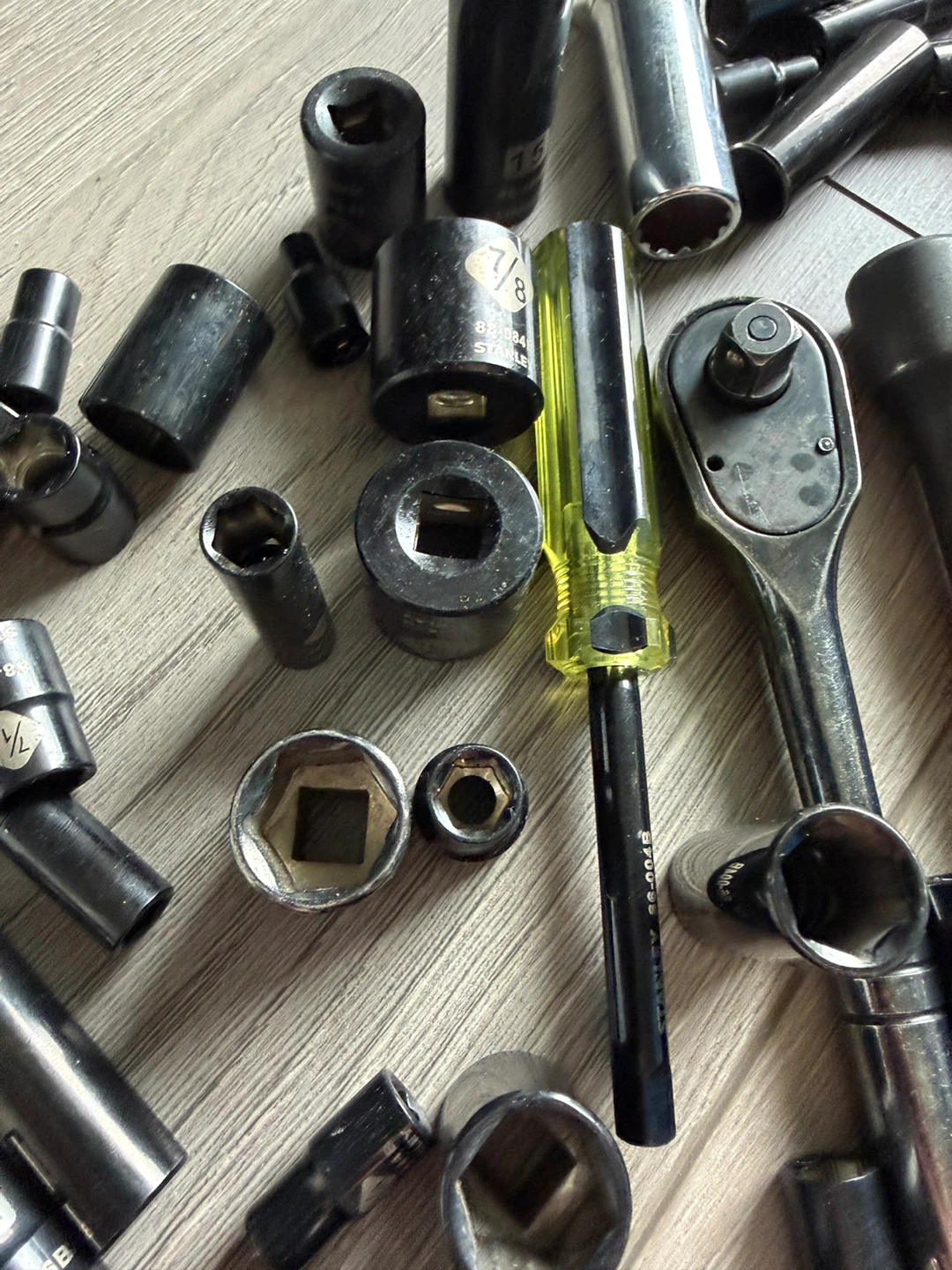Stanley Socket Set and Ratchet - photo 4