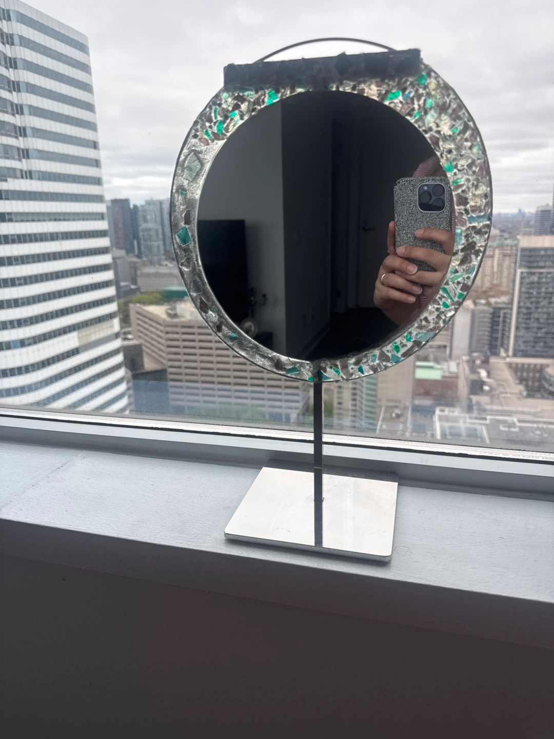 Decorative Mirror with candle holder - photo 3