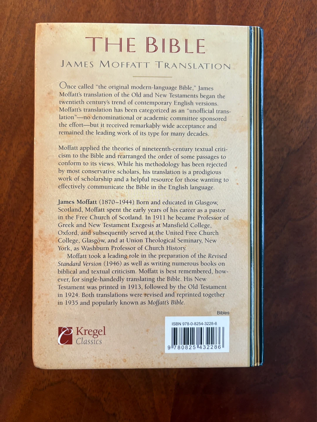 The Bible James Moffatt Translation with Concordance - photo 3