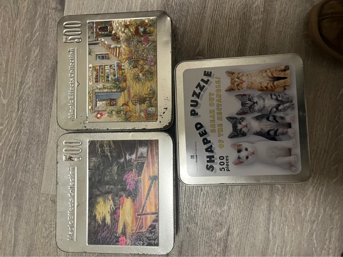 Assorted Jigsaw Puzzles Collection