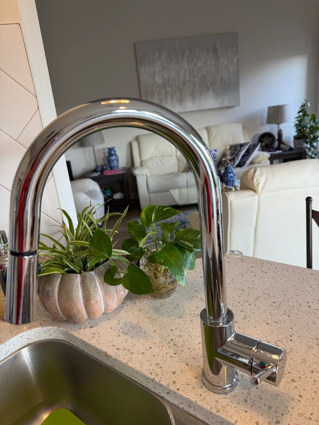 Kitchen Faucet - Chrome Finish