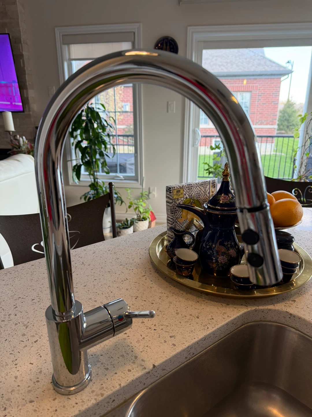 Kitchen Faucet - Chrome Finish - photo 2