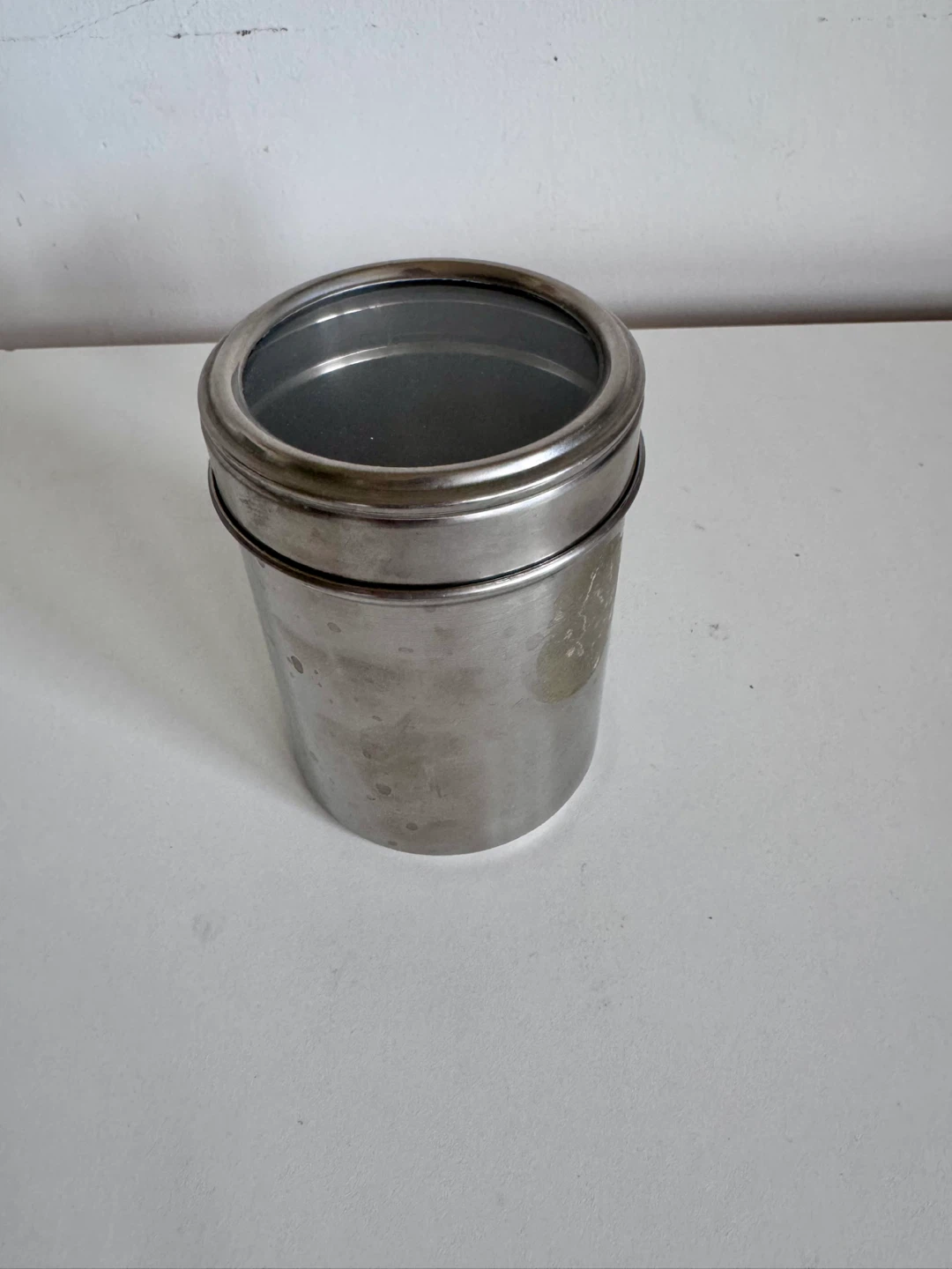 Canister with Clear Lid