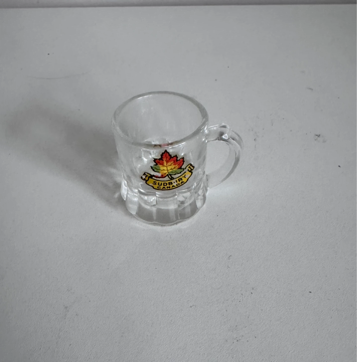 Miniature Sudbury Canada Shot Glass