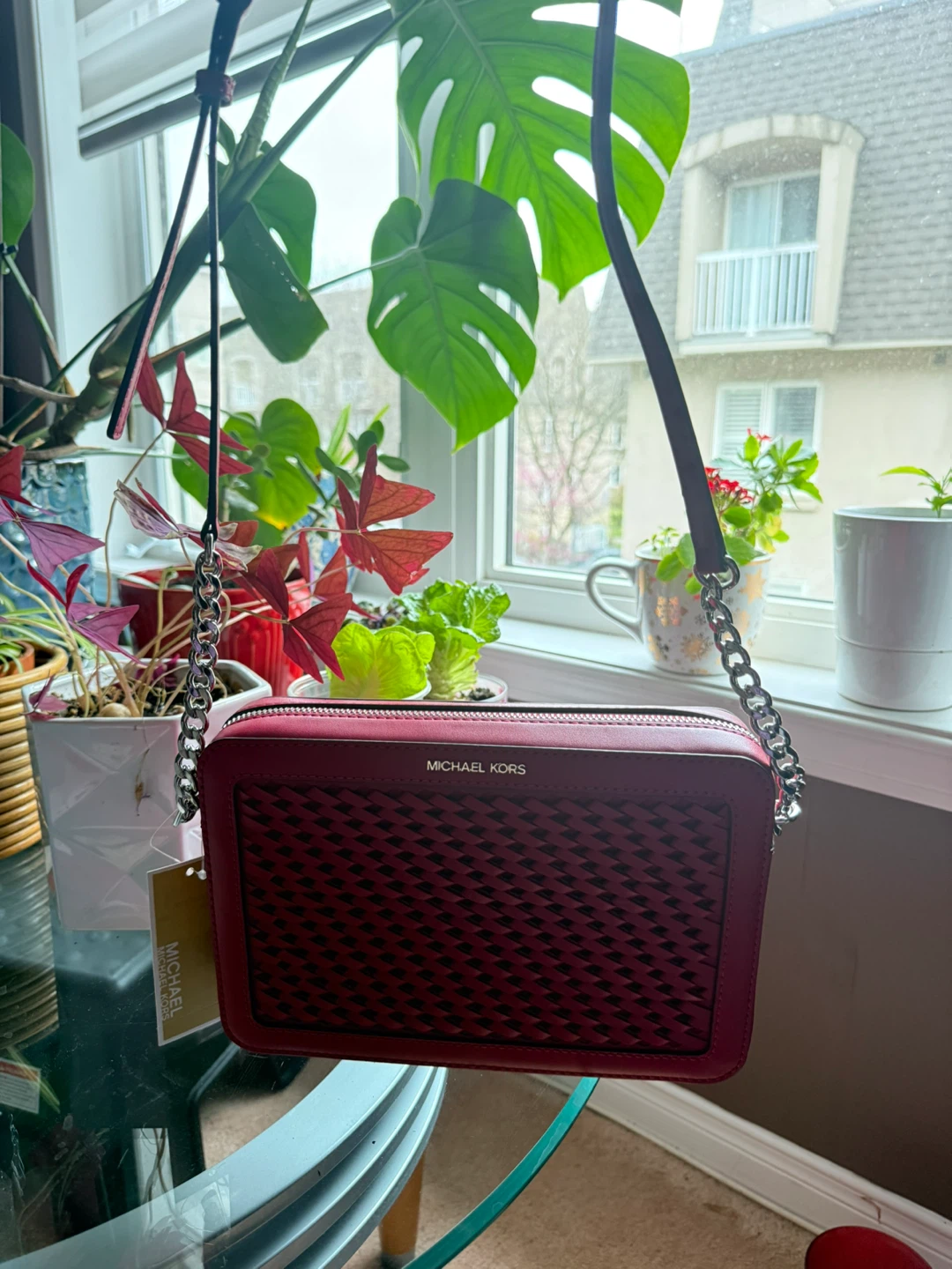 Michael Kors Crossbody Bag - Red