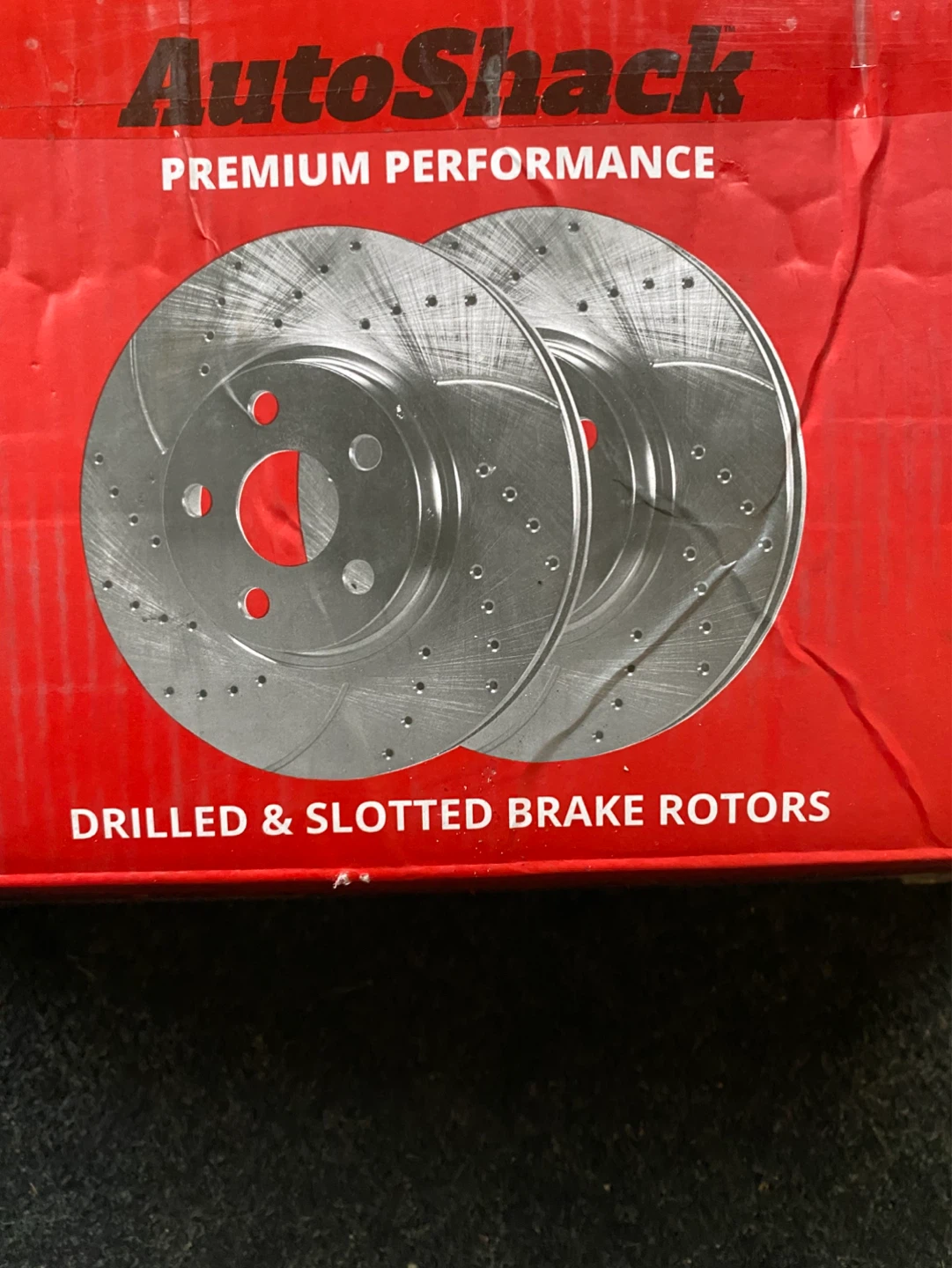 TOYOTA CAMRY REAR ROTORS WITH BRAKE PADS