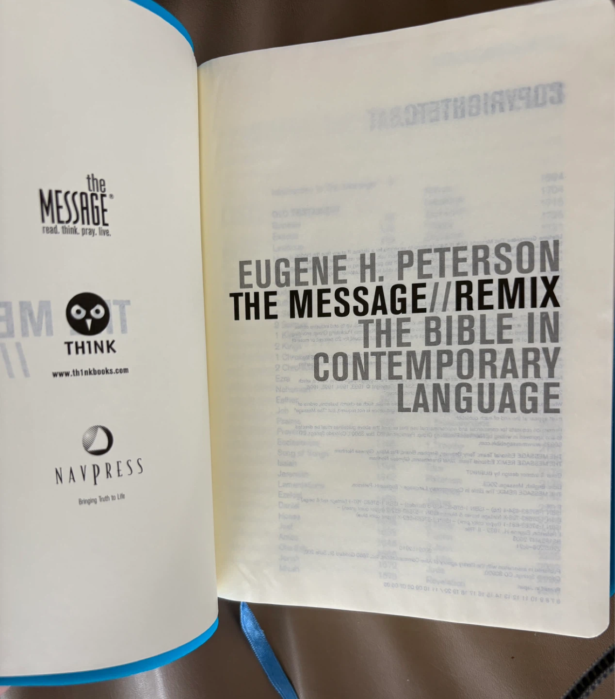 NEW The Message Remix Bible - photo 2
