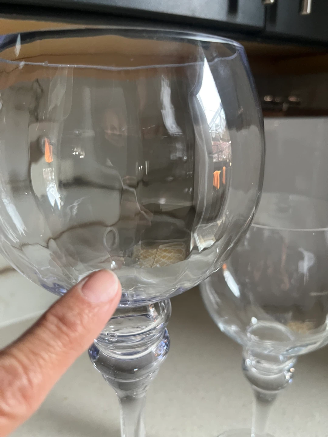 Glass candle holders/vases - photo 2
