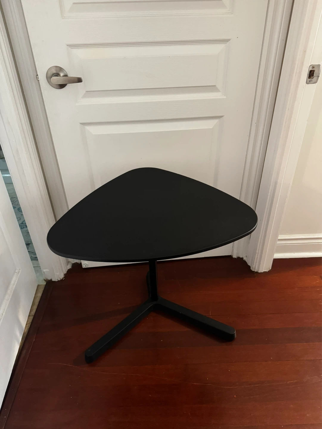 Adjustable Height Side Table - Black - photo 2