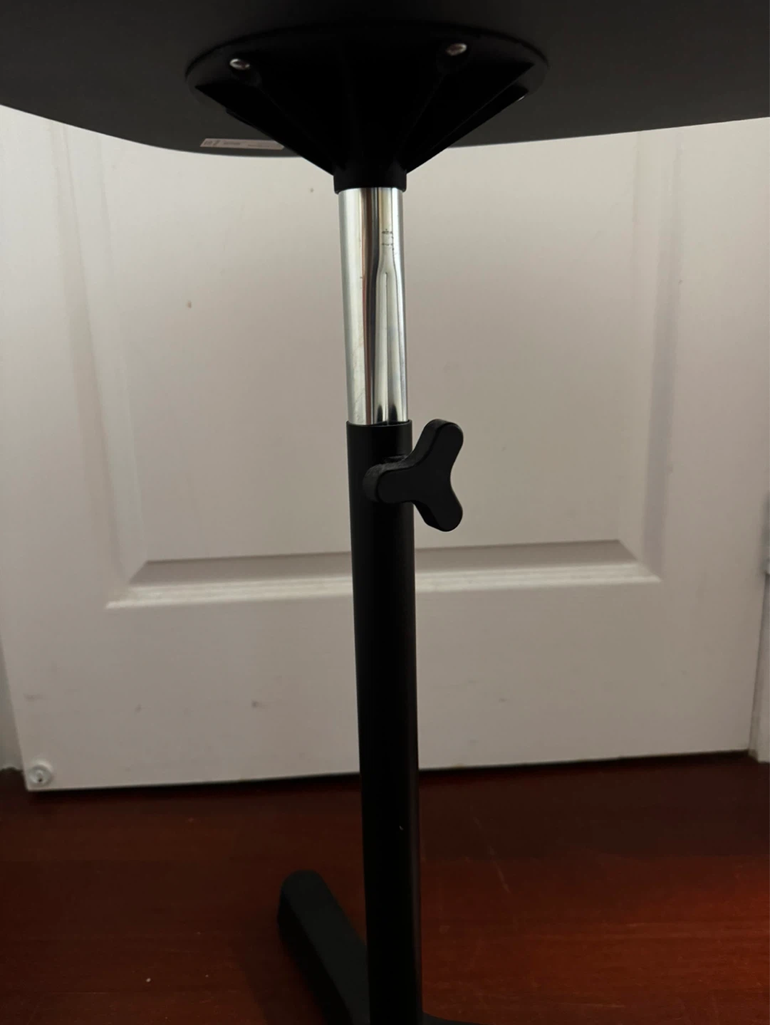 Adjustable Height Side Table - Black - photo 4