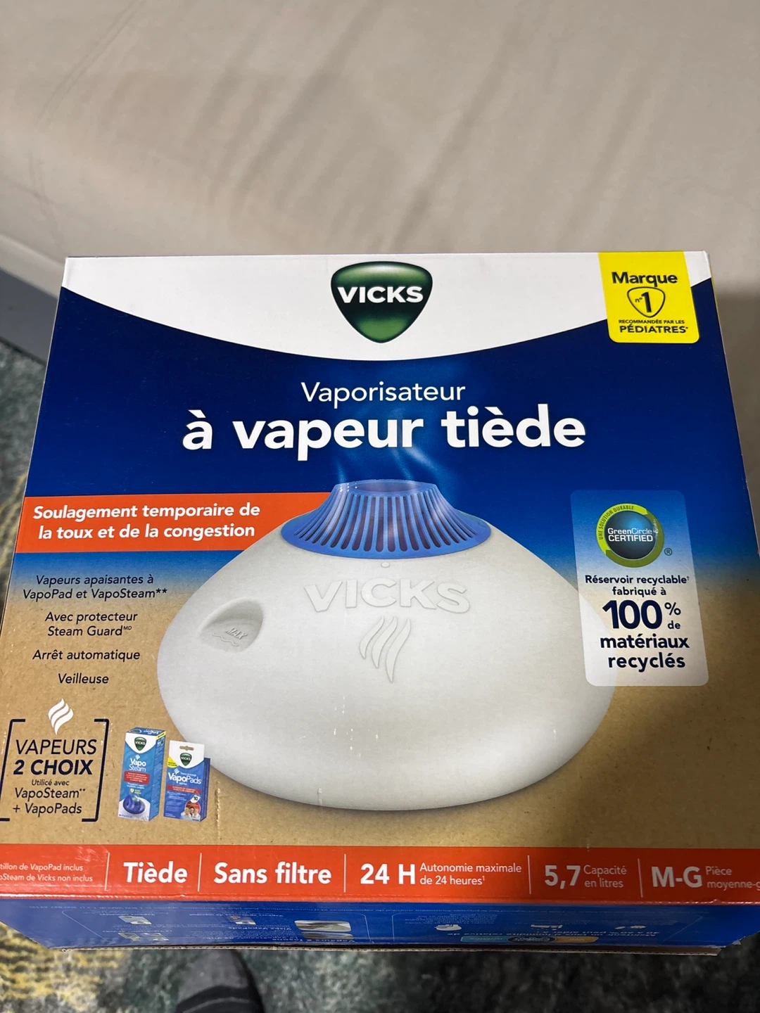Vicks Warm Mist Vaporizer