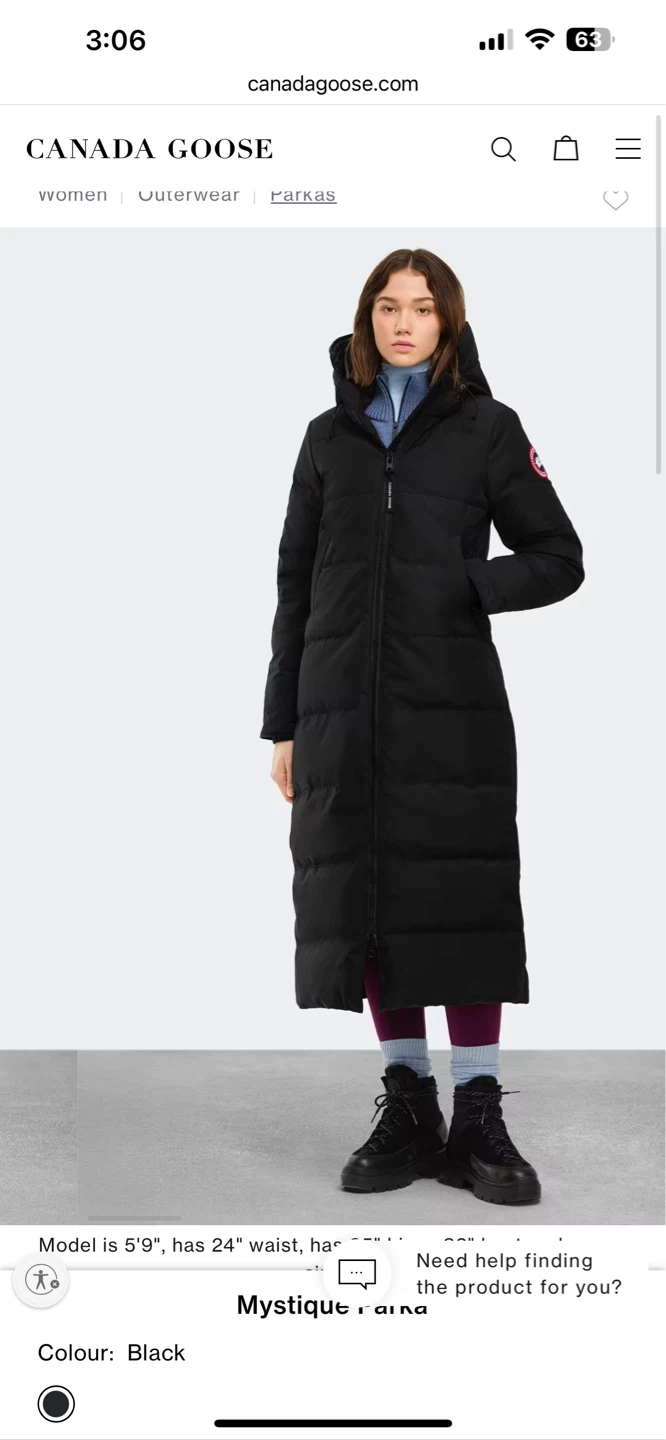 Canada Goose Mystique Parka