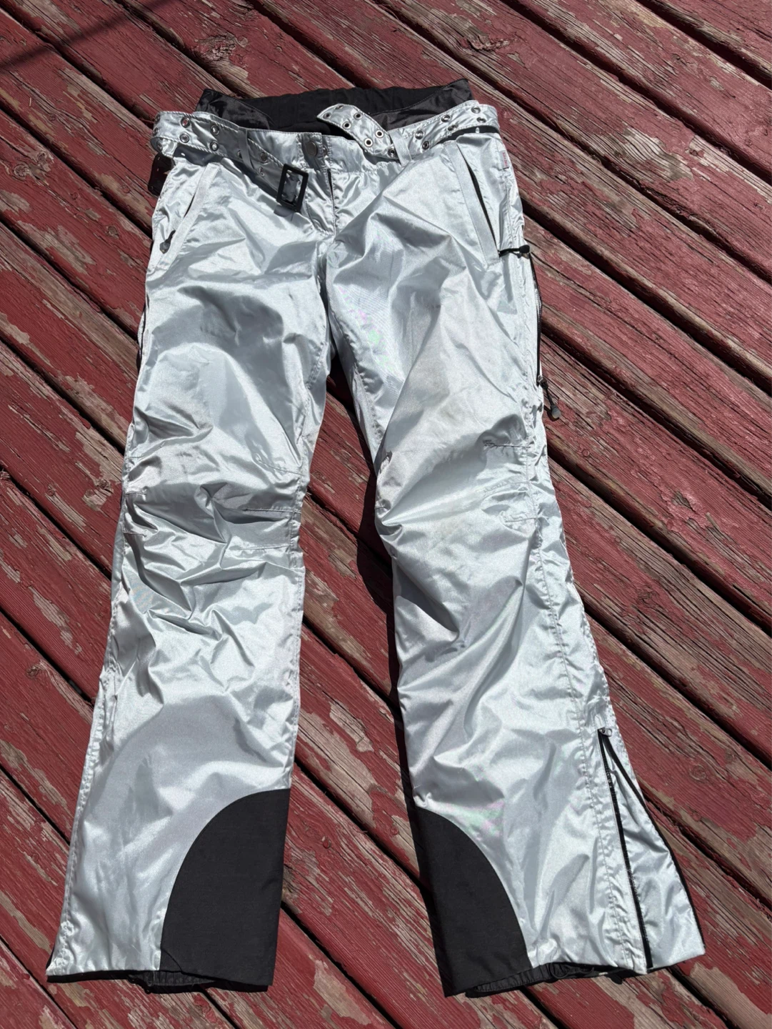 FIRE+ICE Silver Ski Pants Women's Medium