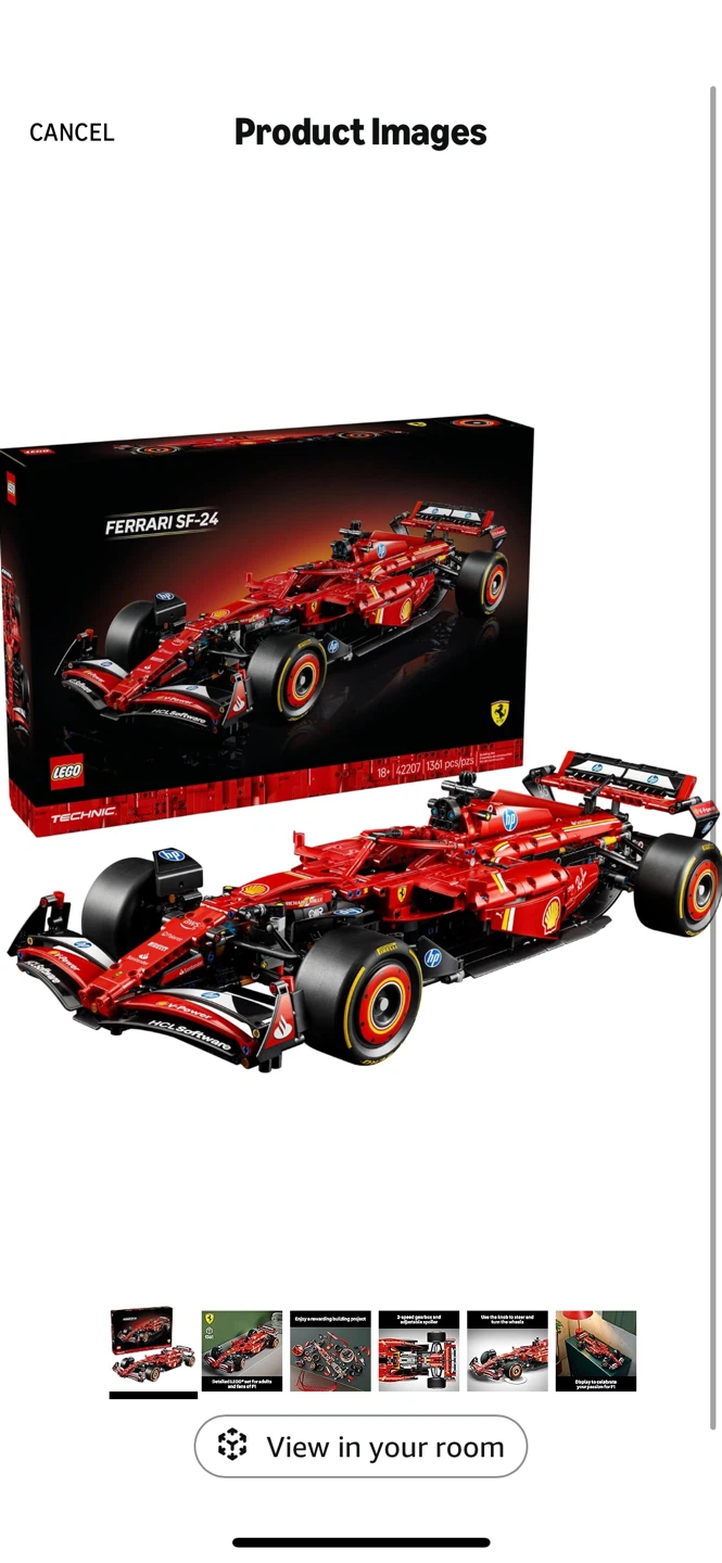 LEGO Technic Formula 1 Race Car Set (Oracle Red Bull Racing)