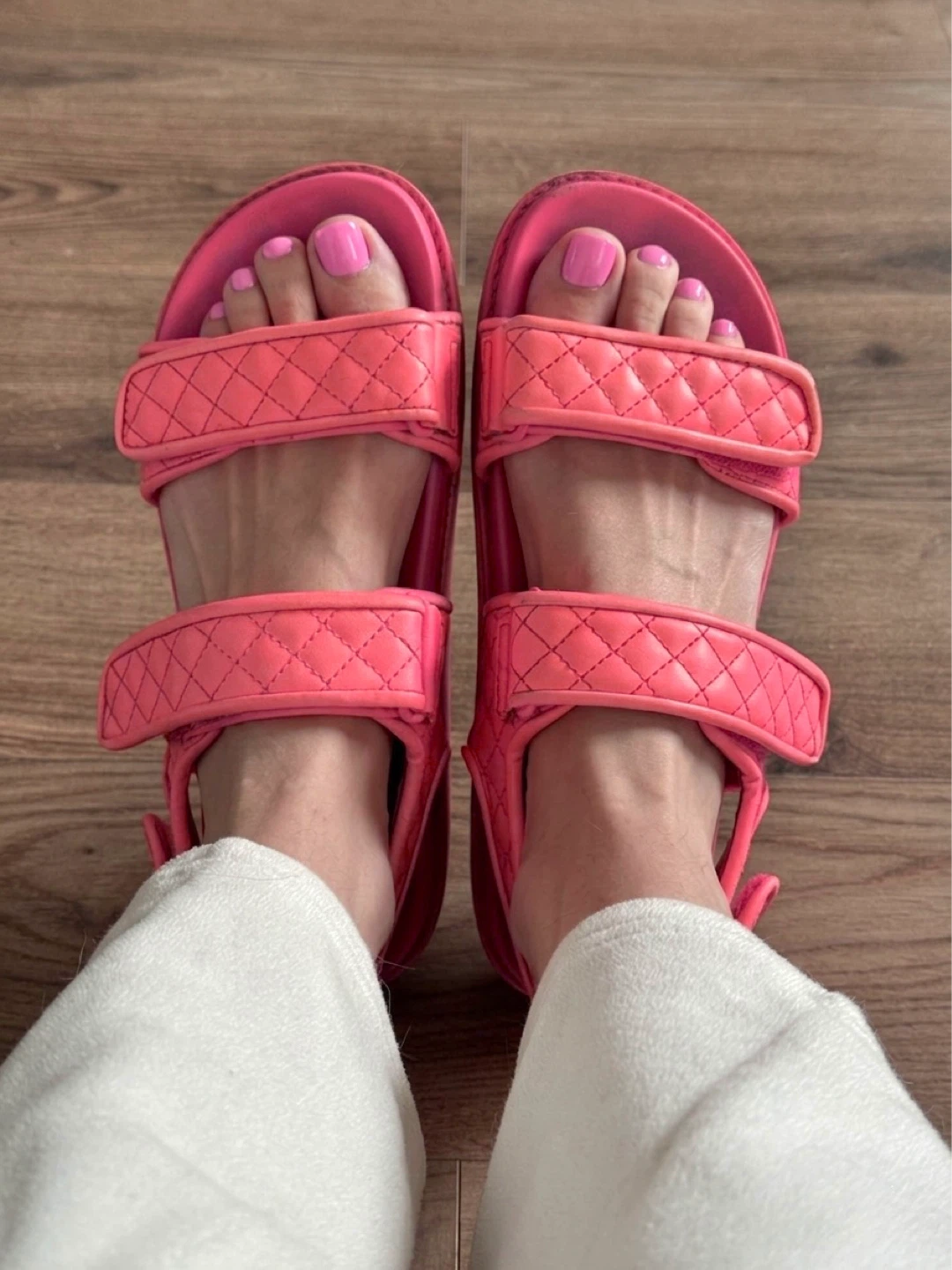 Pink Strap Sandals EU 37 / US 6.5 - photo 2