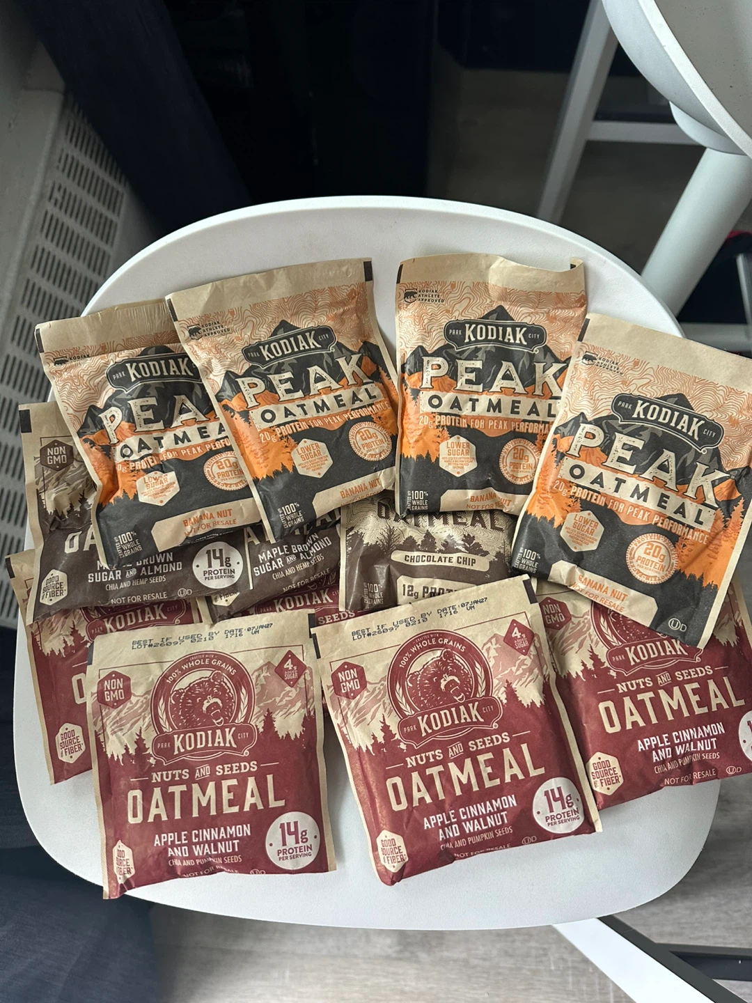 Kodiak Oatmeal Variety Pack - Peak & Nuts and Seeds