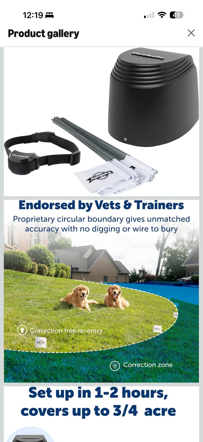 PetSafe Stay & Play Compact Wireless Fence System 🐶 - photo 2