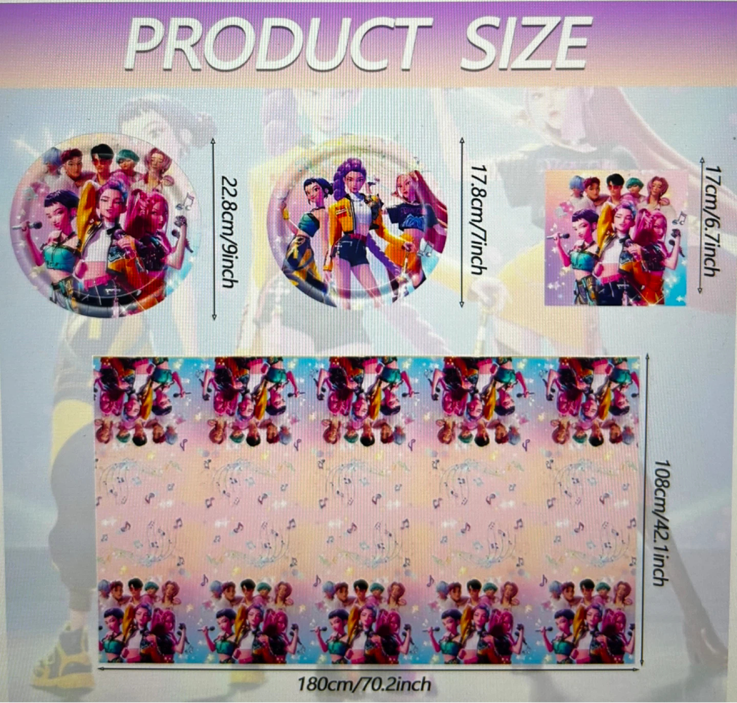 41 Piece Demon Movie Hunters Party Set - photo 4