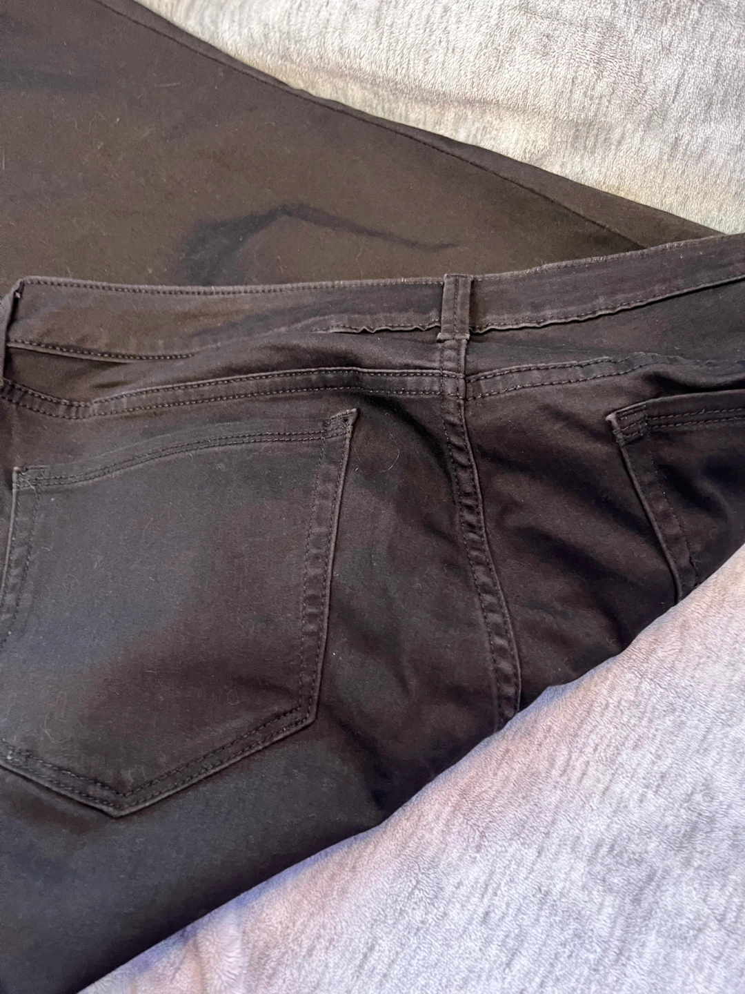 Old Navy "The Rockstar" Black Flare Jeans Size 16 - photo 5