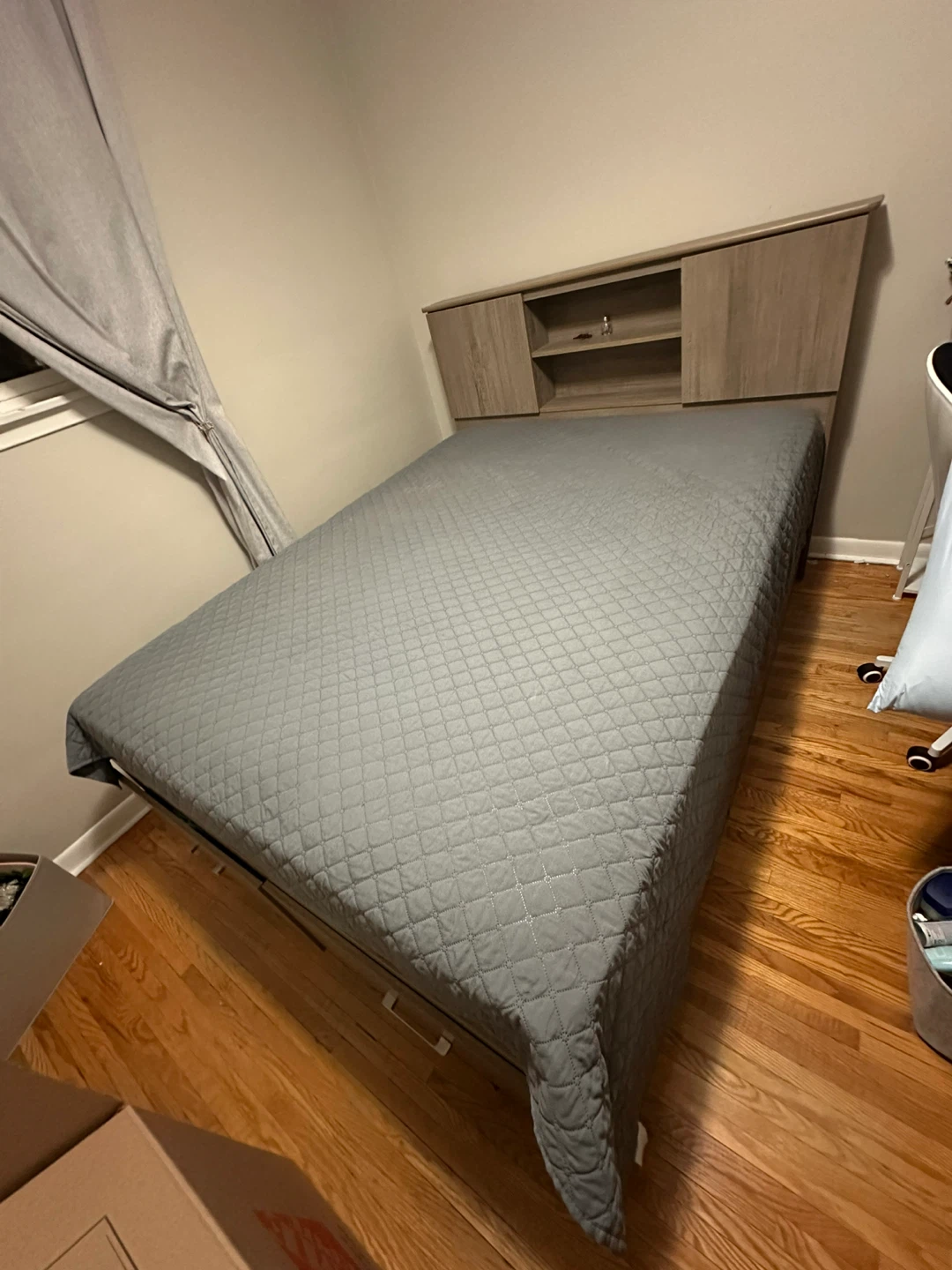 Storage Bed Frame with Headboard