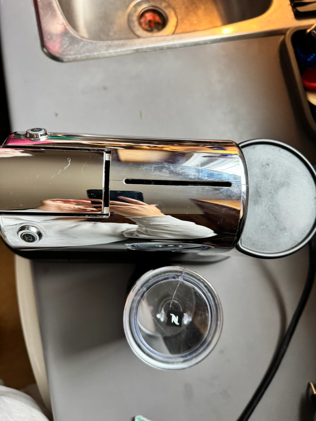 Nespresso Citiz Platinum & Milk D45 US Espresso Machine - photo 2