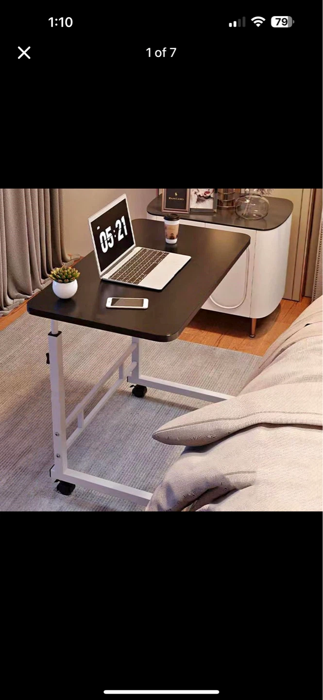 Adjustable Rolling Laptop Desk