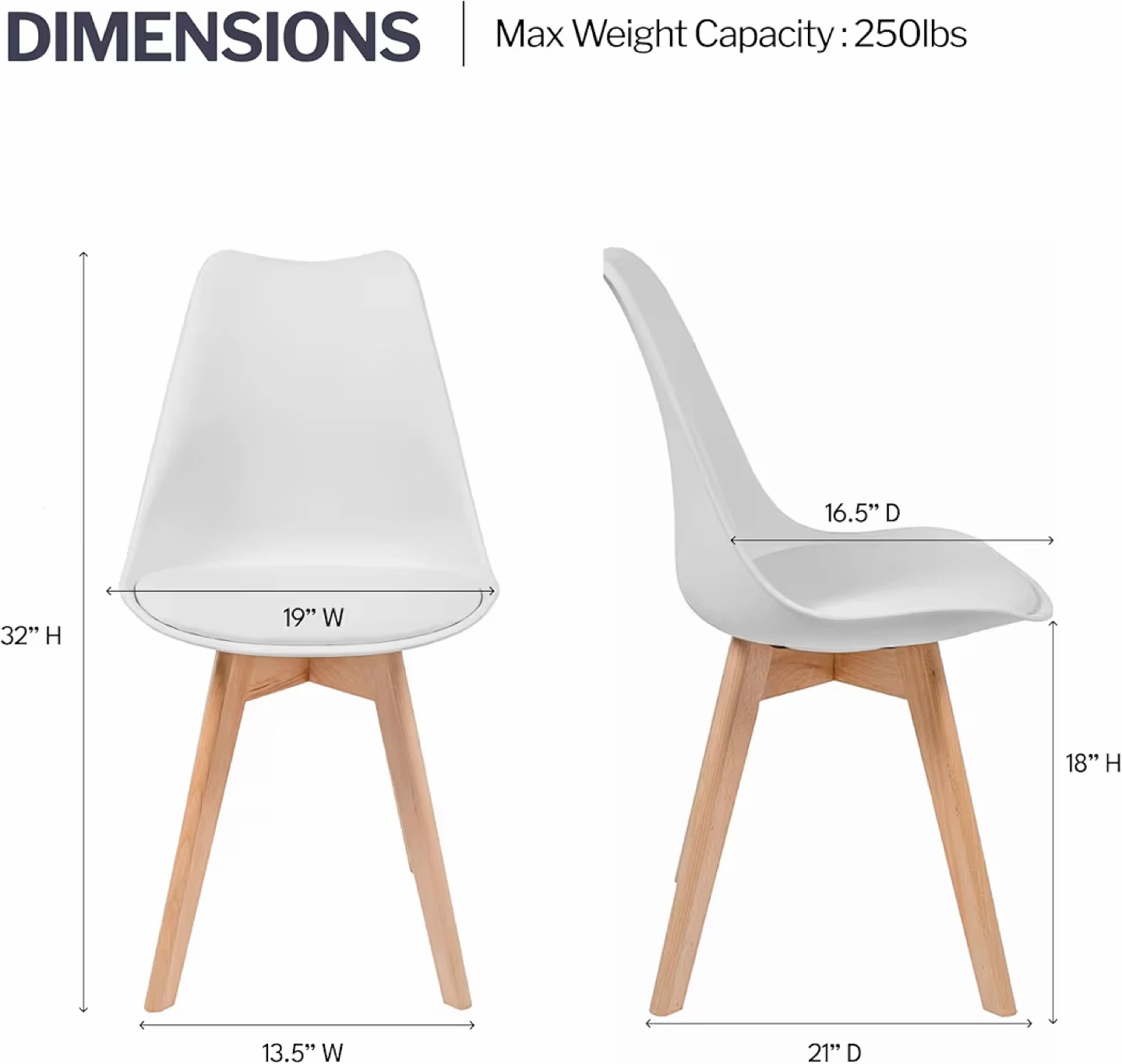 IKEA MICKE desk with white chair - photo 5
