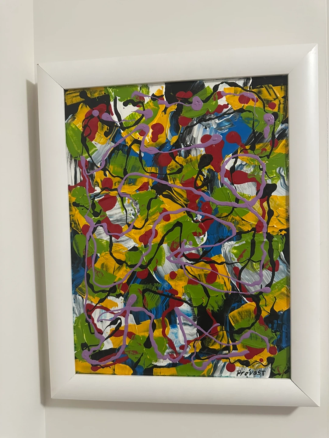 Abstract Art Painting by André Prevost