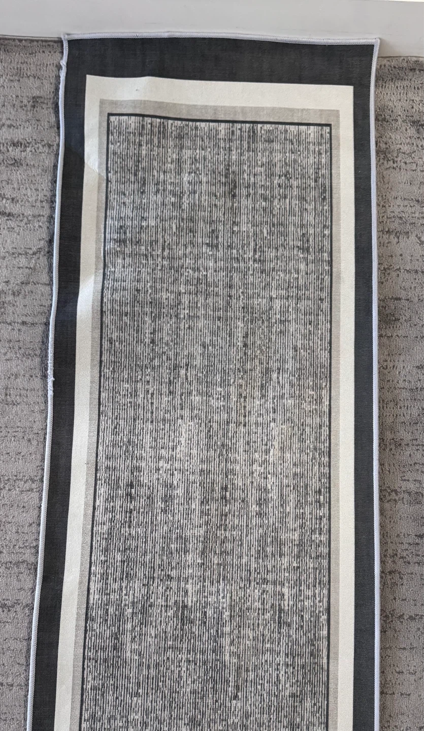 Grey Striped Table Runner - photo 2