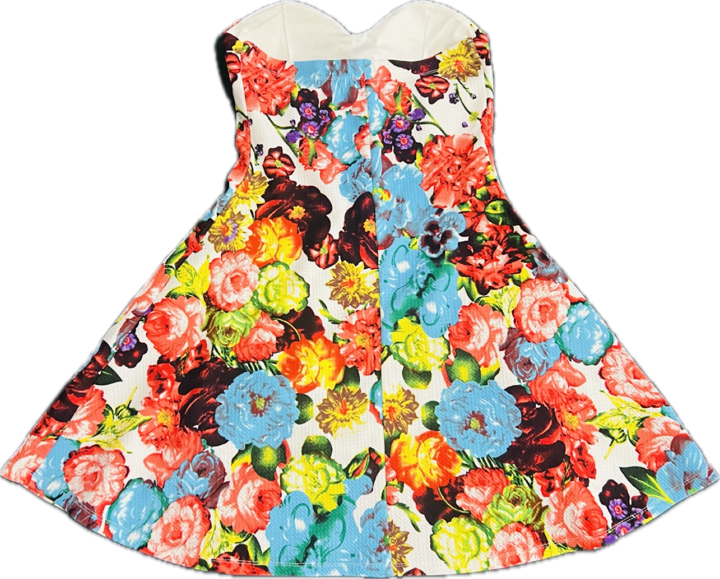 Strapless Floral Dress - photo 2