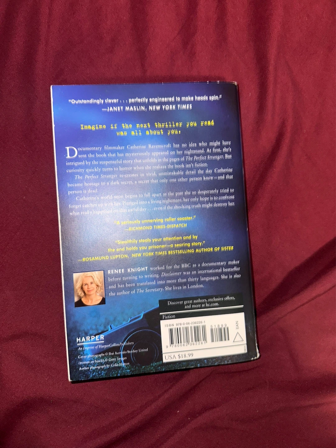Disclaimer A Novel by Renee Knight - photo 2