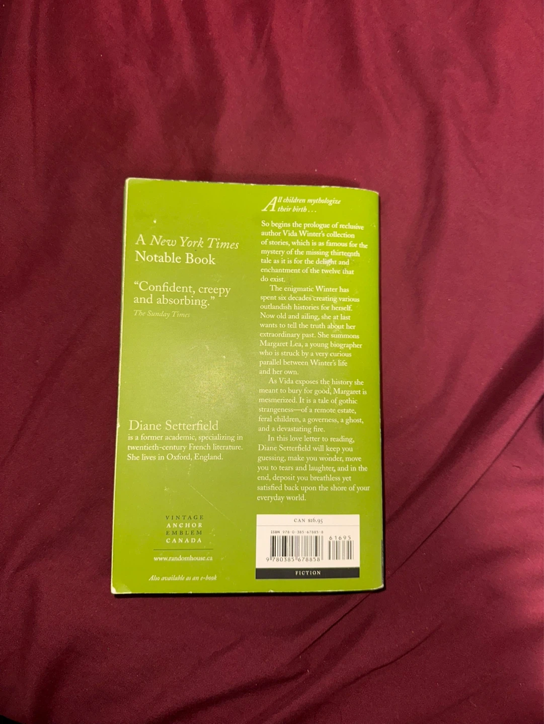 The Thirteenth Tale by Diane Setterfield Paperback Book - photo 3
