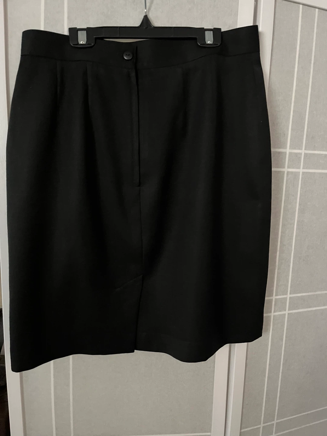 Braemar Black Wool Skirt Size 14 - photo 3