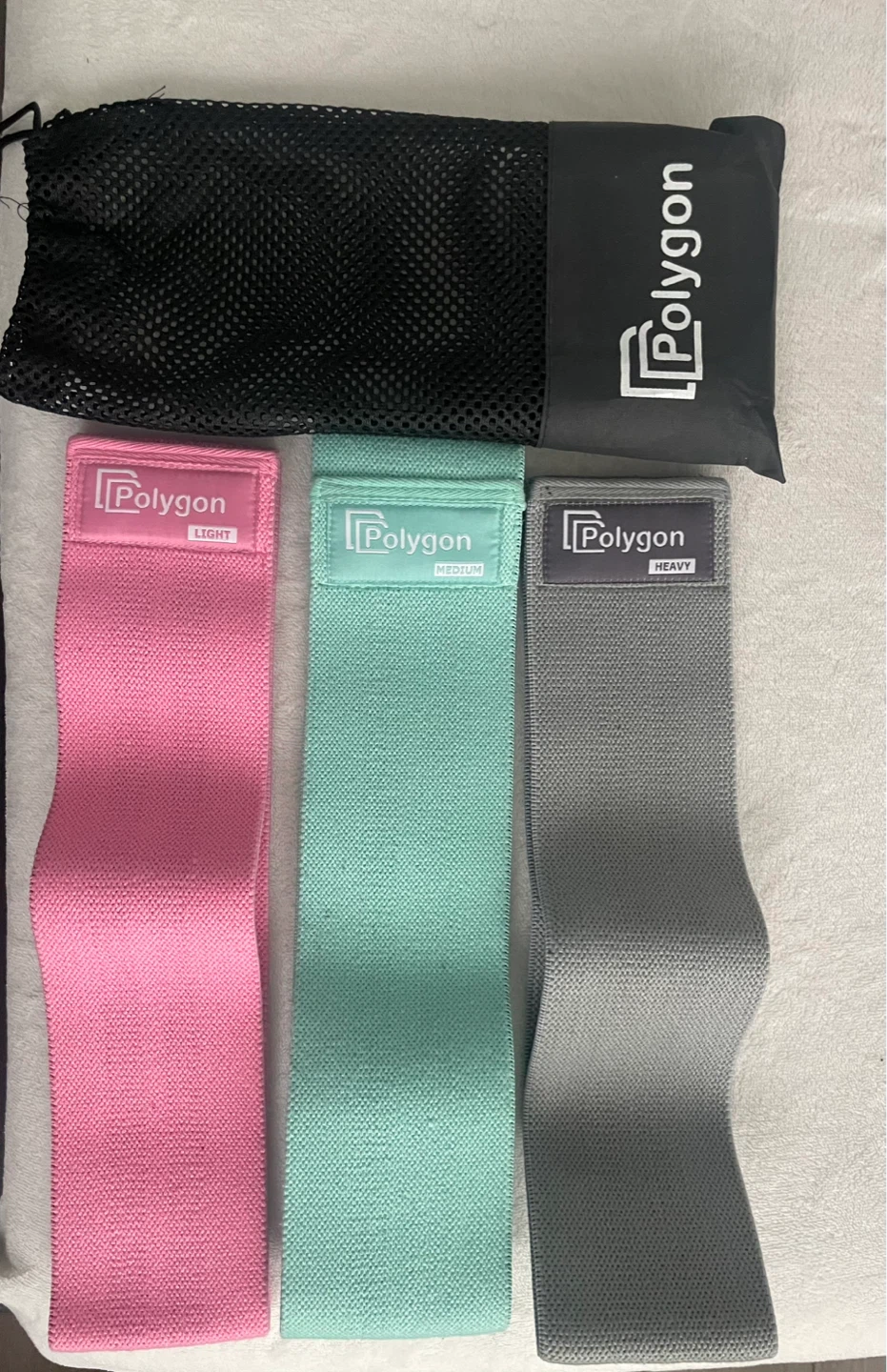 Polygon Bands Set - Light, Medium, Heavy Resistance - photo 2