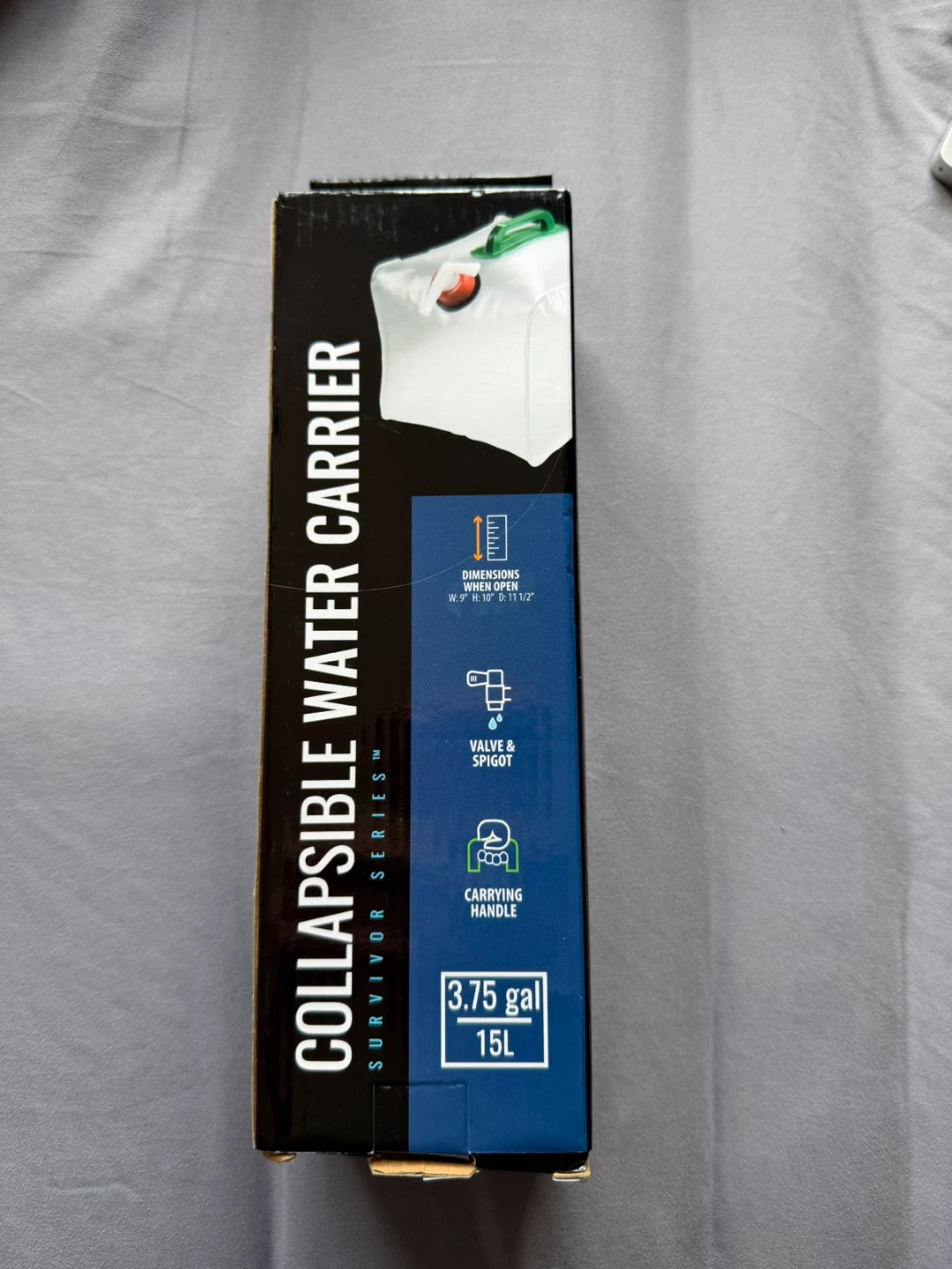 SE Survivor Series Collapsible Water Carrier 3.75 Gallon - photo 2