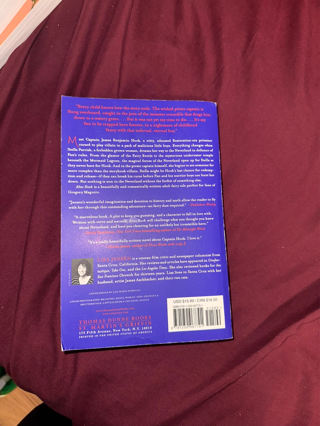 Alias Hook A Novel by Lisa Jensen - photo 2