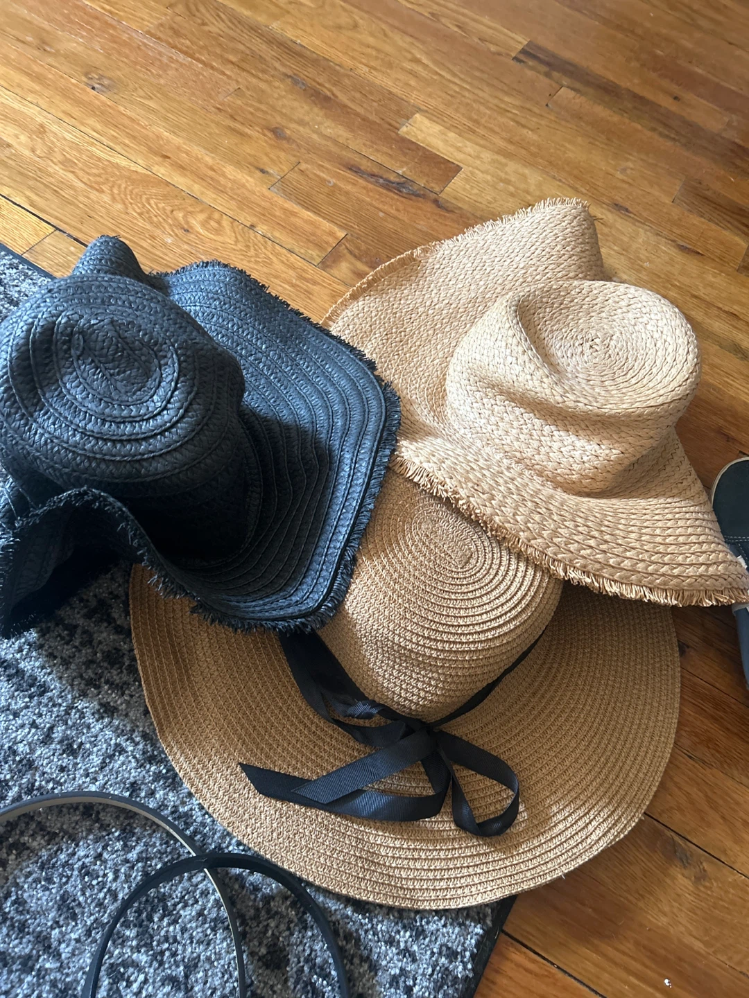 Straw Hats and Belts Bundle