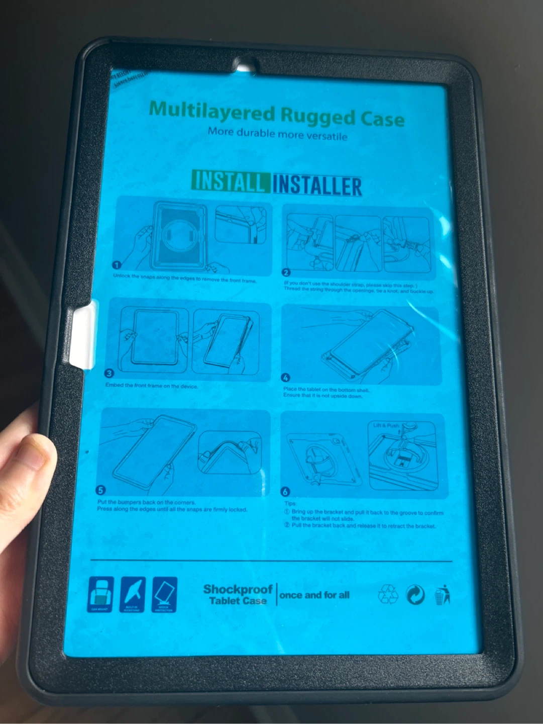 Tablet case